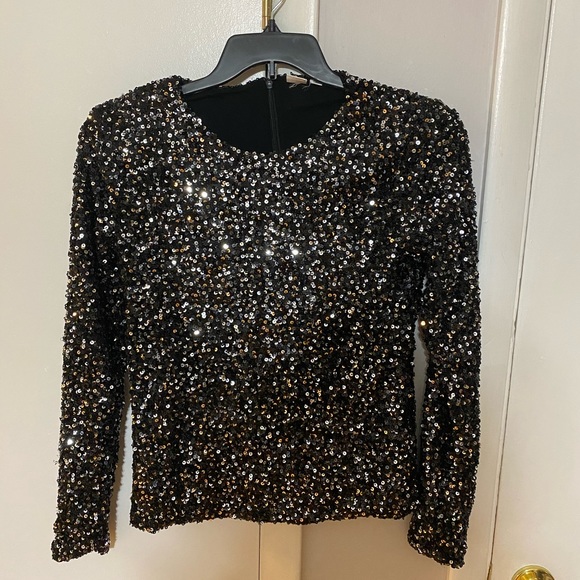 GAP Tops - Gap Sequin shirt